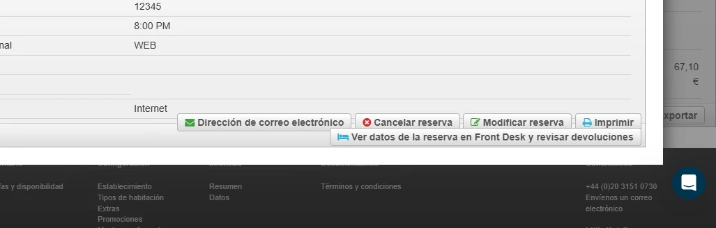 Add Button Check on Front Desk from Direct Booking: After